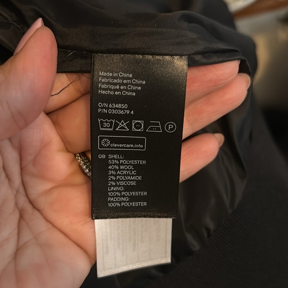 Men’s H&M bomber jacket with quilt detailing. - Picture 4 of 5